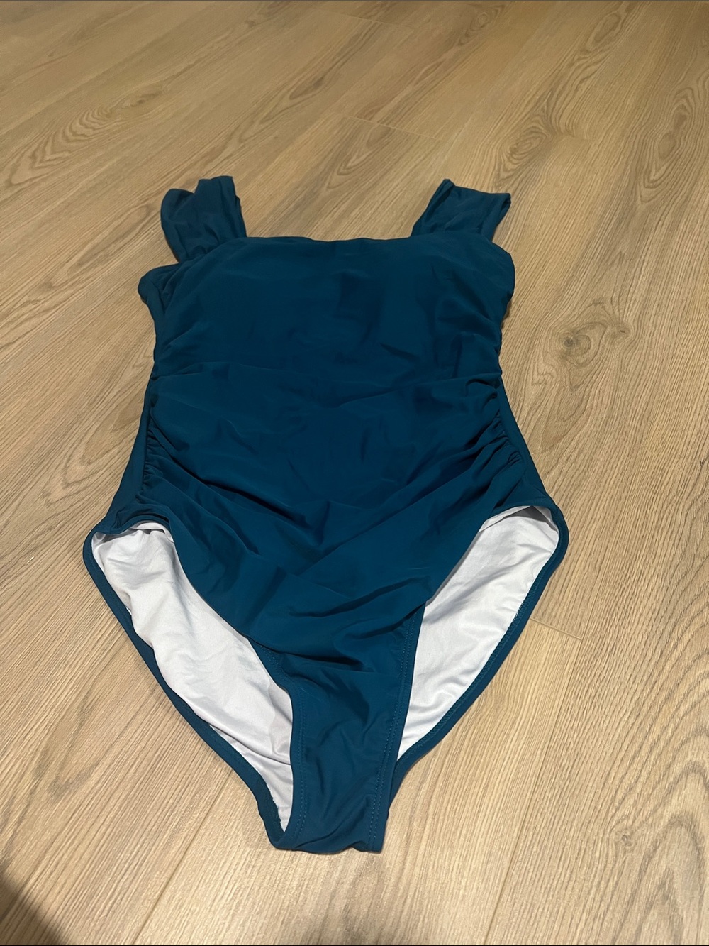 Women’s Teal One-Piece Swimsuit - Classic Fit